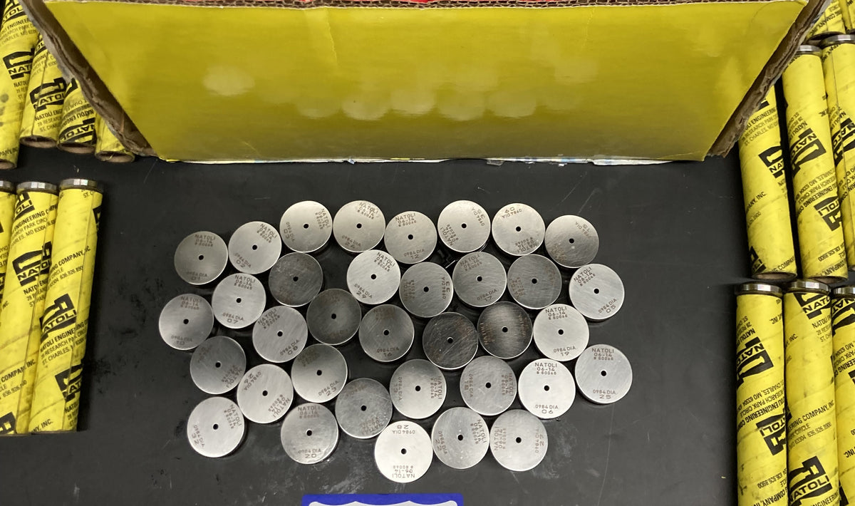 Natoli Punches & Dies .0984 Round (Set of 35)