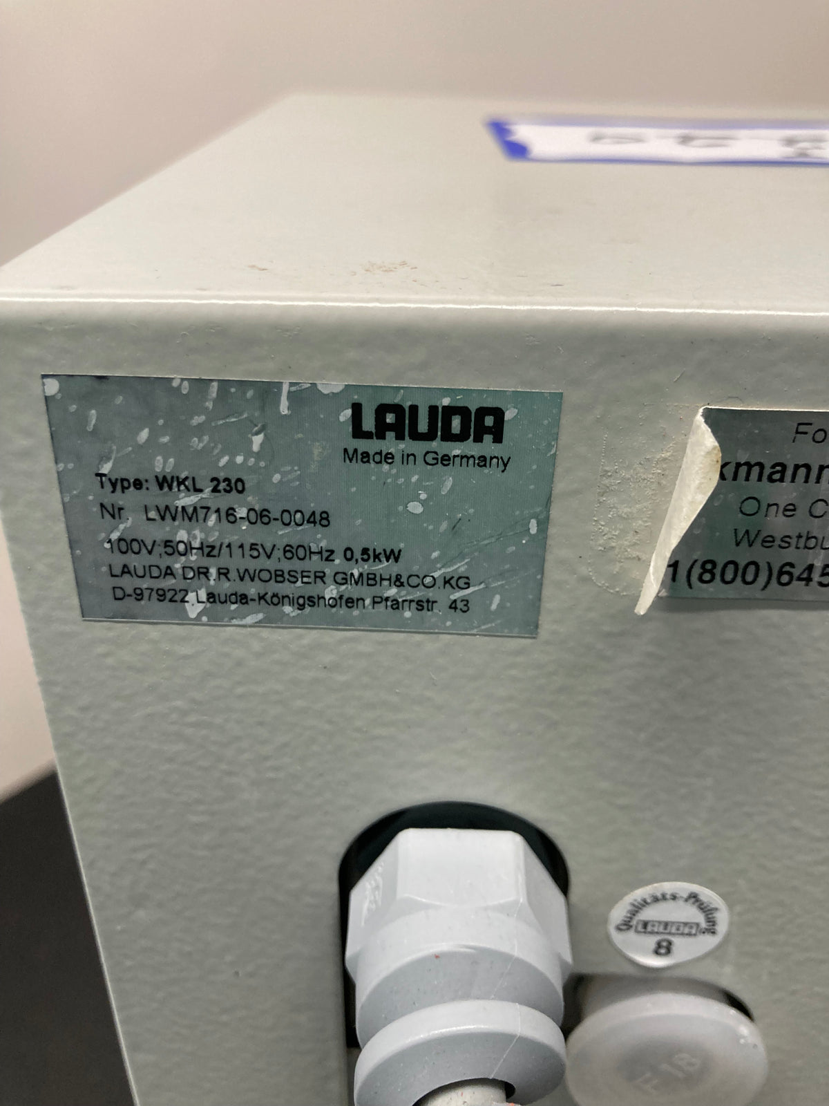 LAUDA WKL 230 refrigerated recirculating chiller