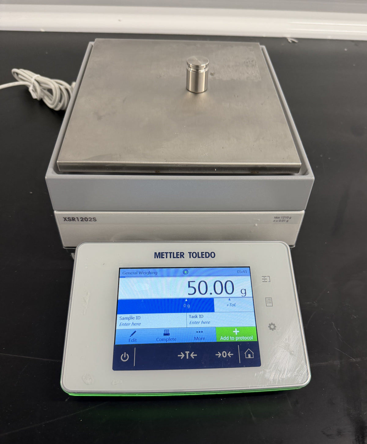 Mettler Toledo XSR1202S Excellence Precision Balance (1.2 kg x 10 mg)