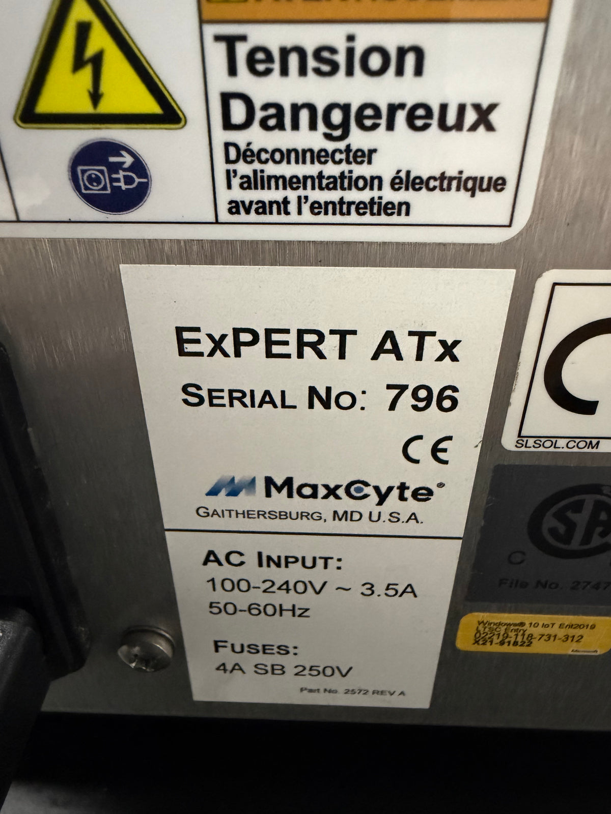 MaxCyte ExPERT ATx Electroporation System