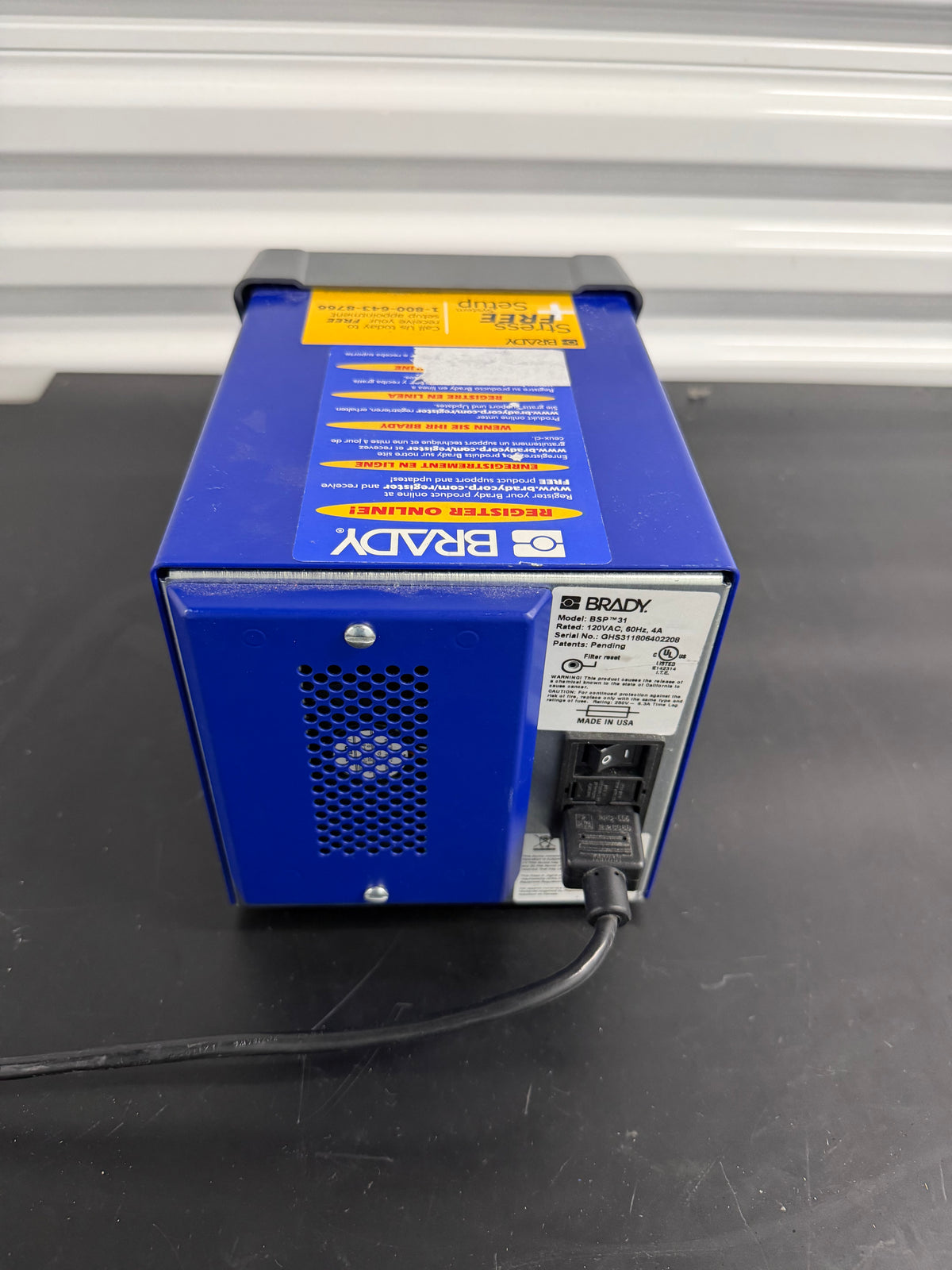 Brady BSP31 Label Attachment System