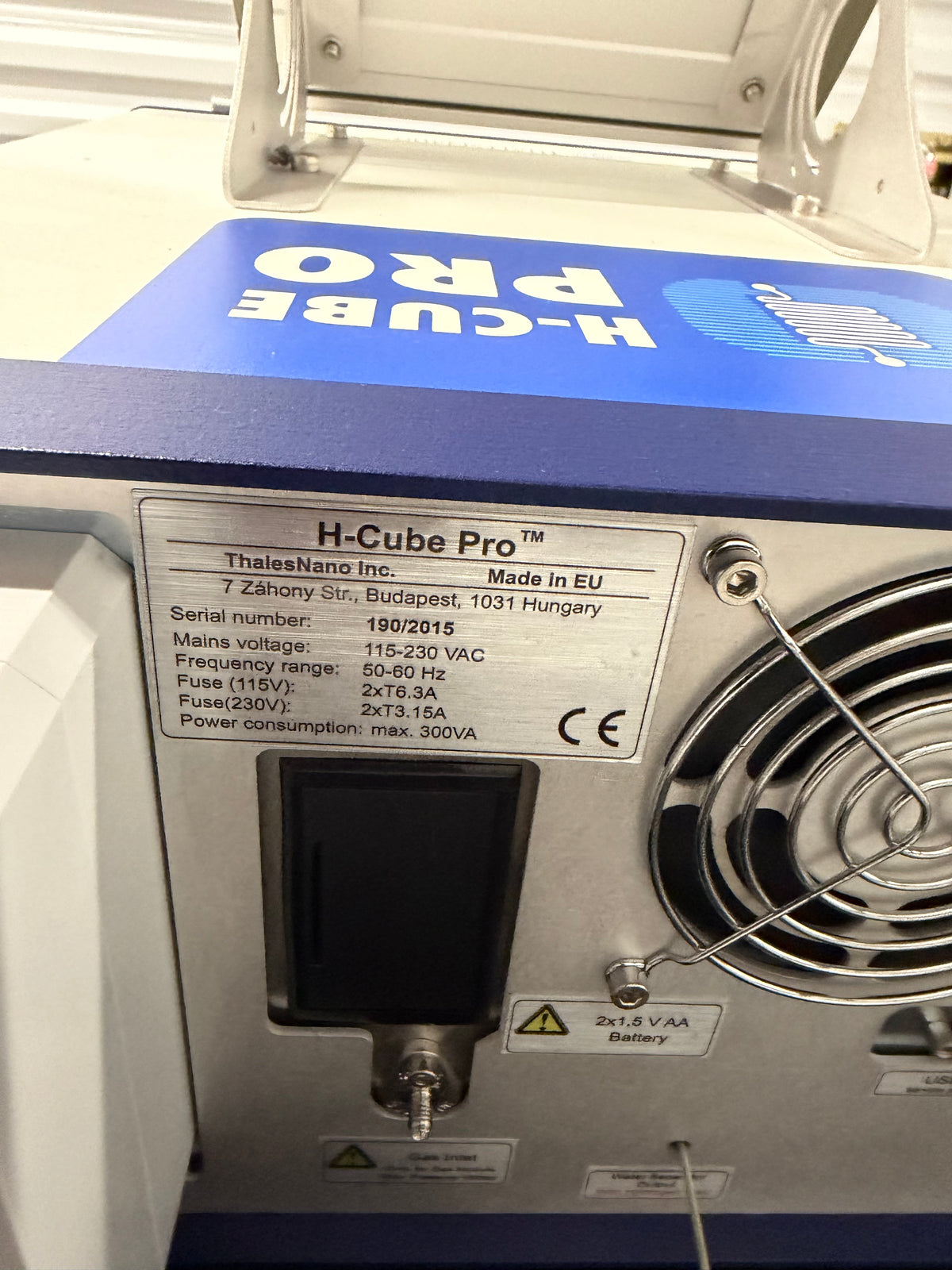 ThalesNano H-Cube Pro Continuous-Flow Hydrogenation Reactor with Micro HPLC Pump 170269