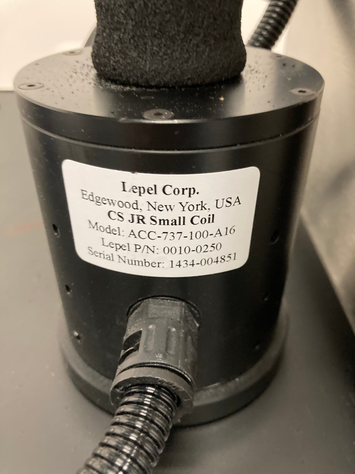 Lepel CS Plus Jr Energy Portable Induction Cap Sealer Part # 0710-160 with CS Jr Small Coil