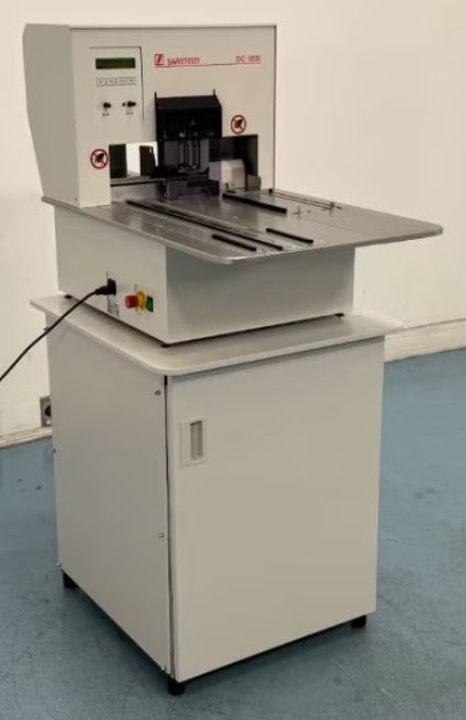 SARSTEDT DC1200 Automated Tube Decapper w/Air Supply & Base Cabinet (Unused)
