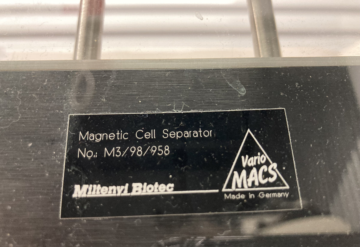 Miltenyi Biotec Vario Macs Magnetic Cell Separator M3/98/958