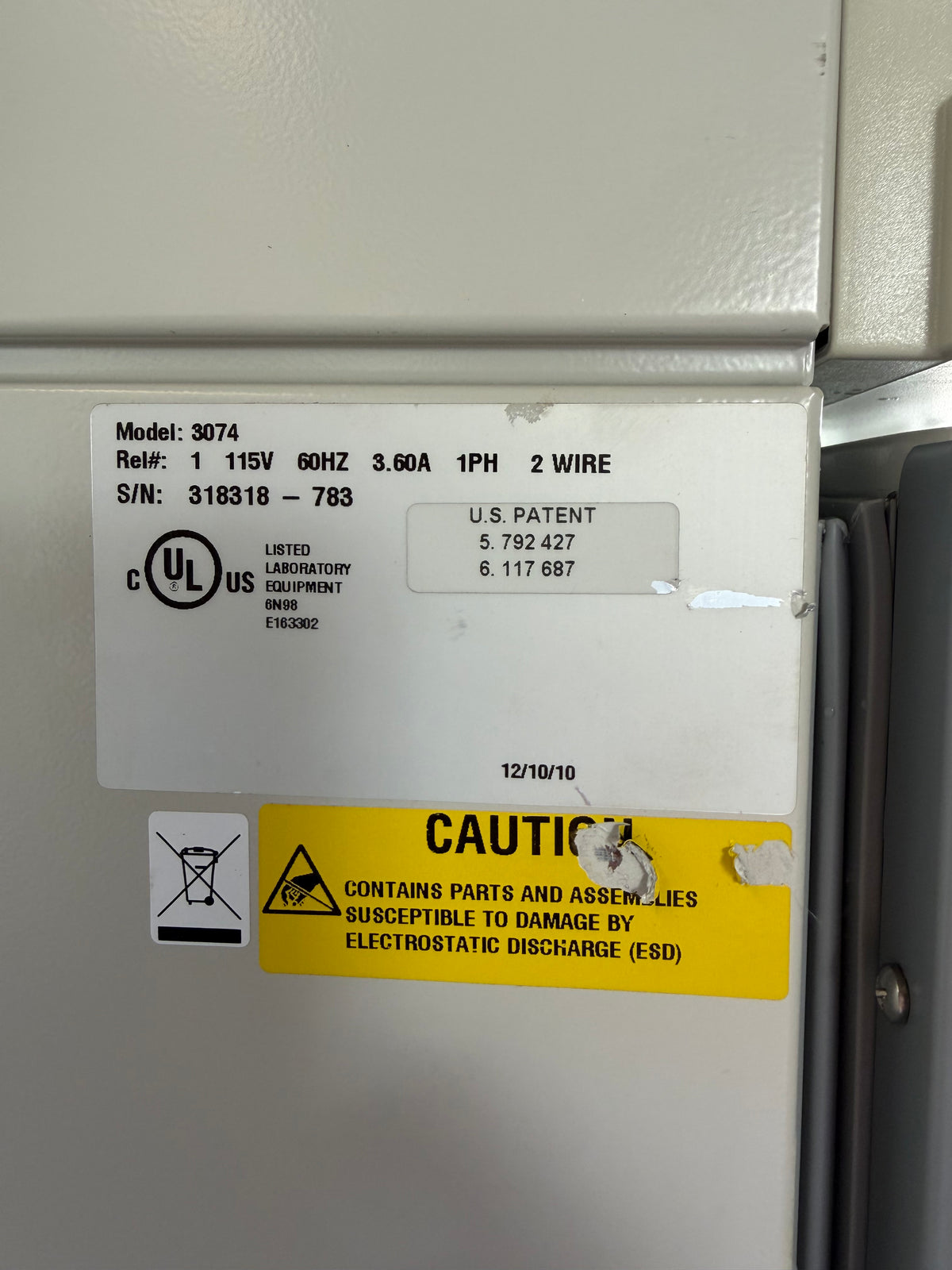 VWR Symphony 3074 Water Jacketed CO2 Laboratory Incubator