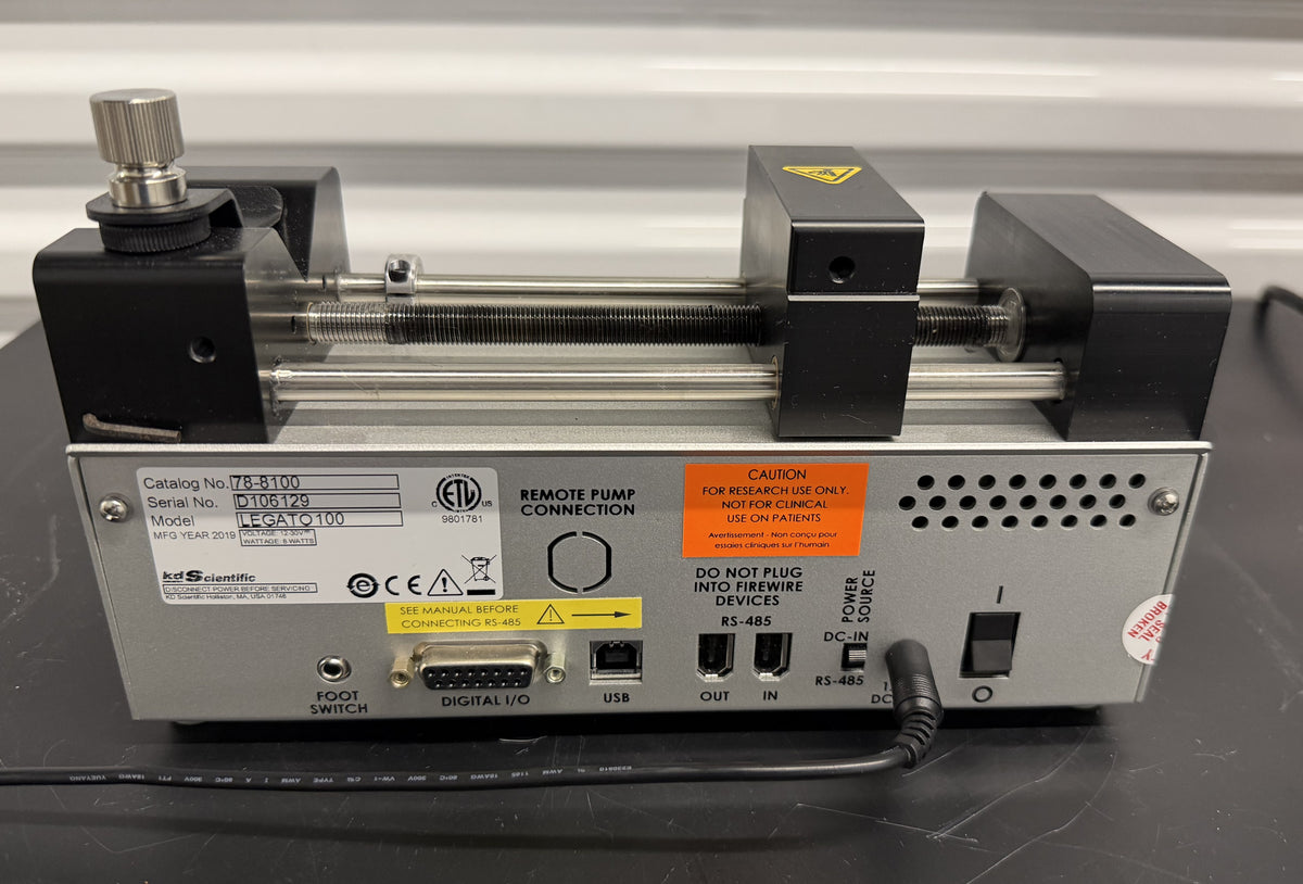 KD Scientific Legato 100 Syringe Pump 788100