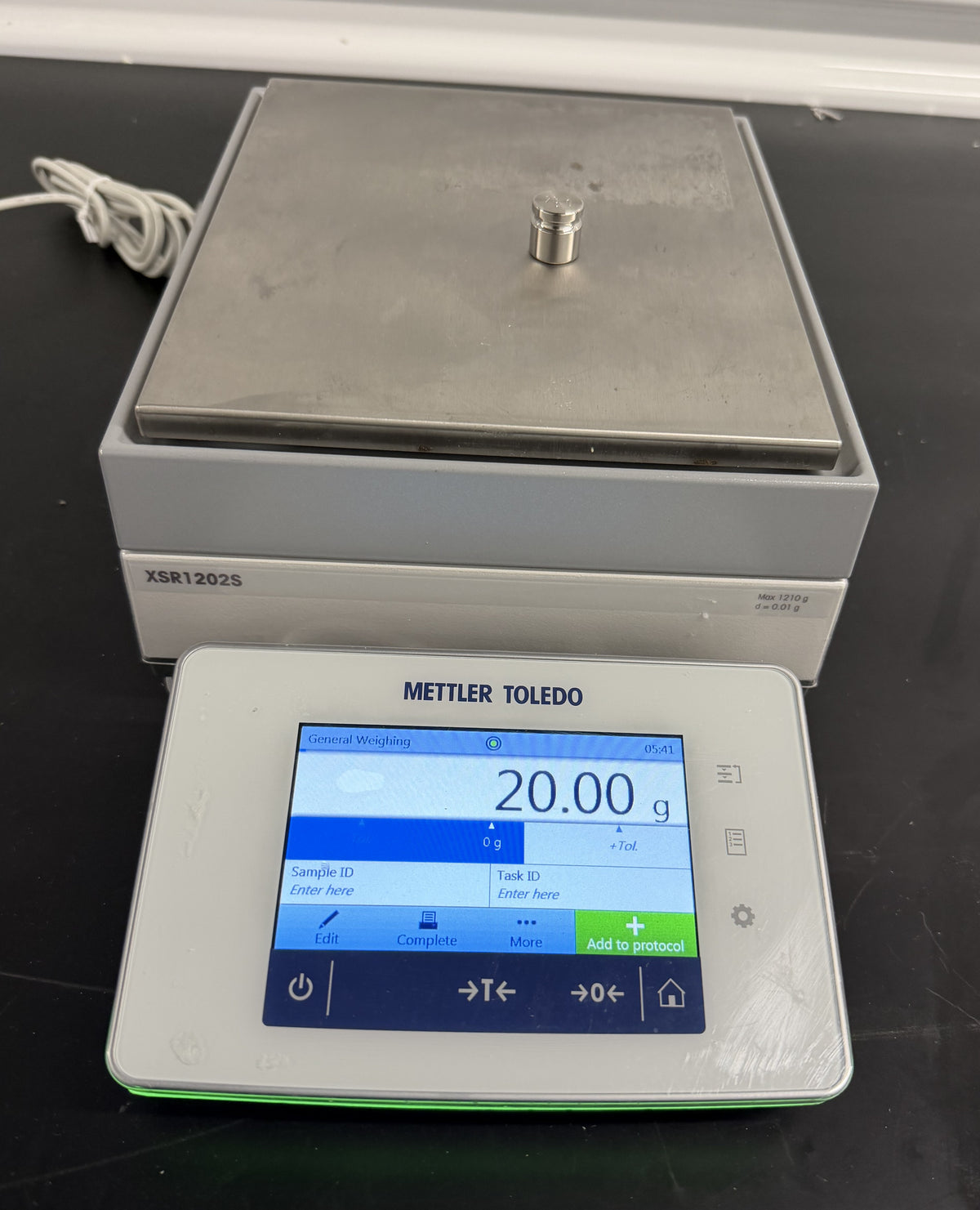 Mettler Toledo XSR1202S Excellence Precision Balance (1.2 kg x 10 mg)