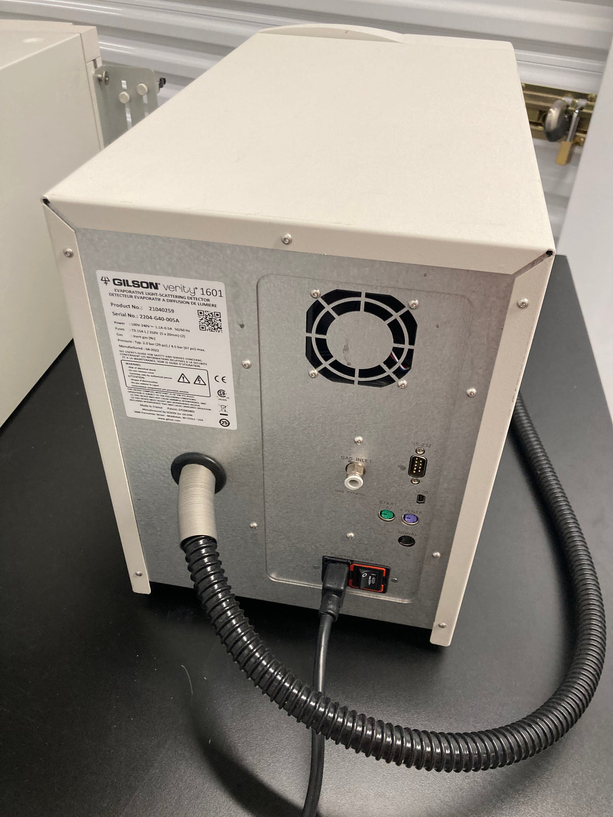 Gilson VERITY 1601 ELSD Evaporative Light Scattering Detector 21040259