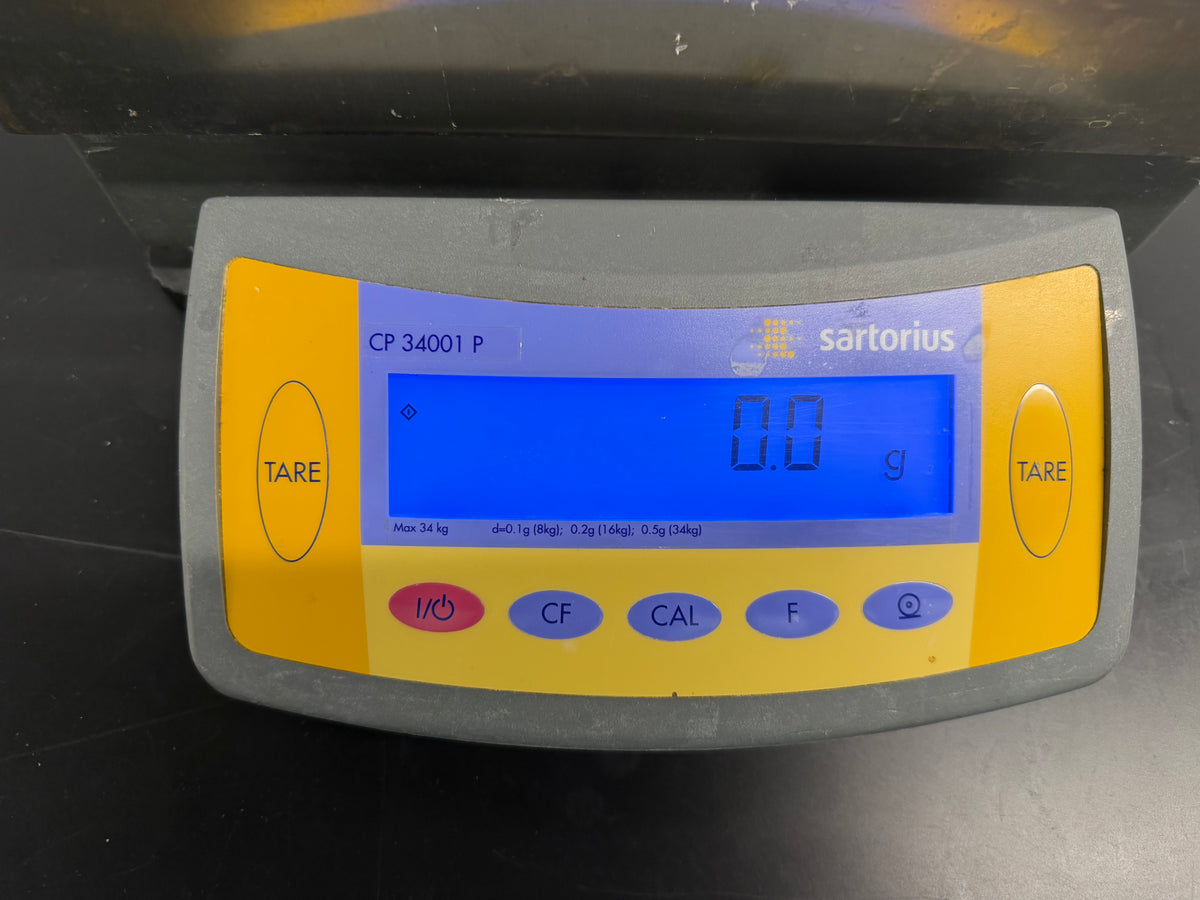 Sartorius CP34001P high-capacity, multi-range precision laboratory balance