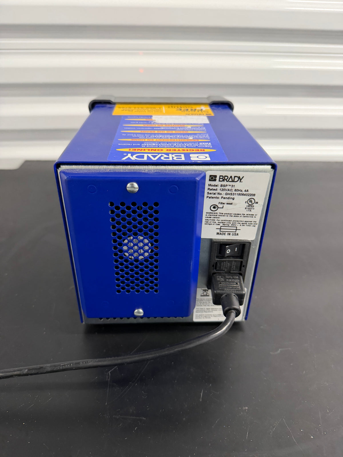 Brady BSP31 Label Attachment System