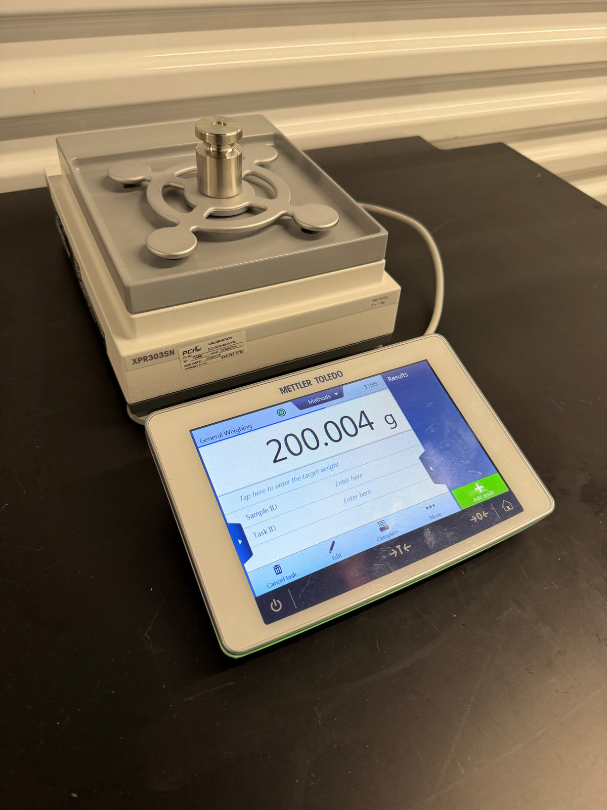 Mettler Toledo XPR303SN Excellence Precision Balance (310 g x 1 mg)