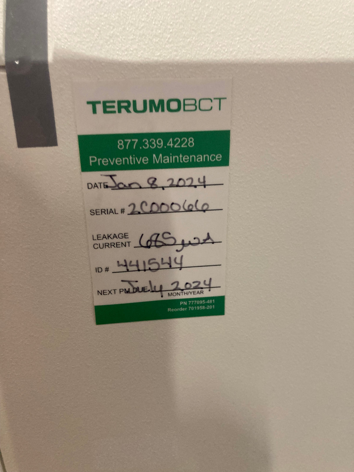 Terumo Quantum Flex Cell Expansion System