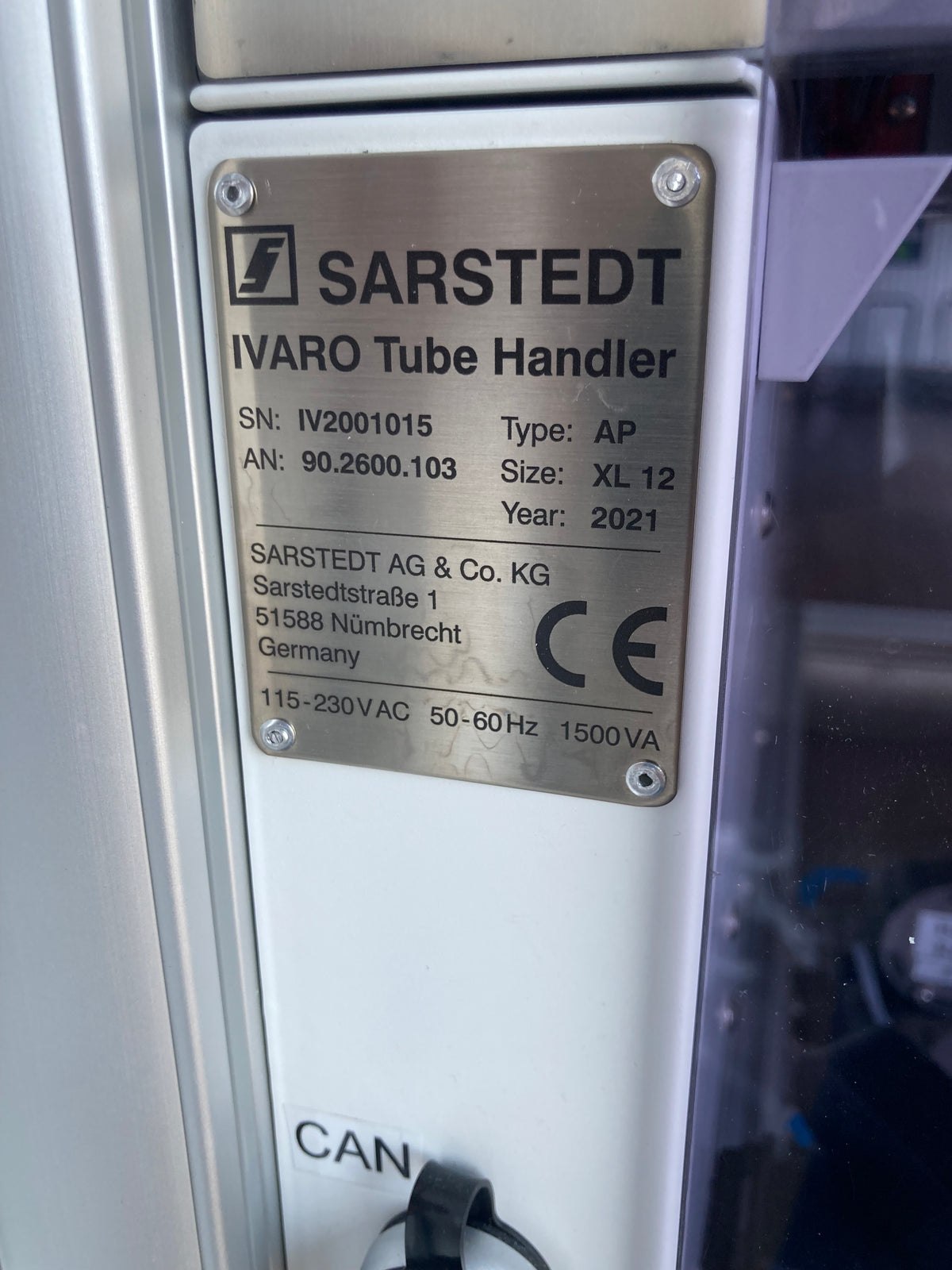 Sarstedt IVARO AP Tube Handler