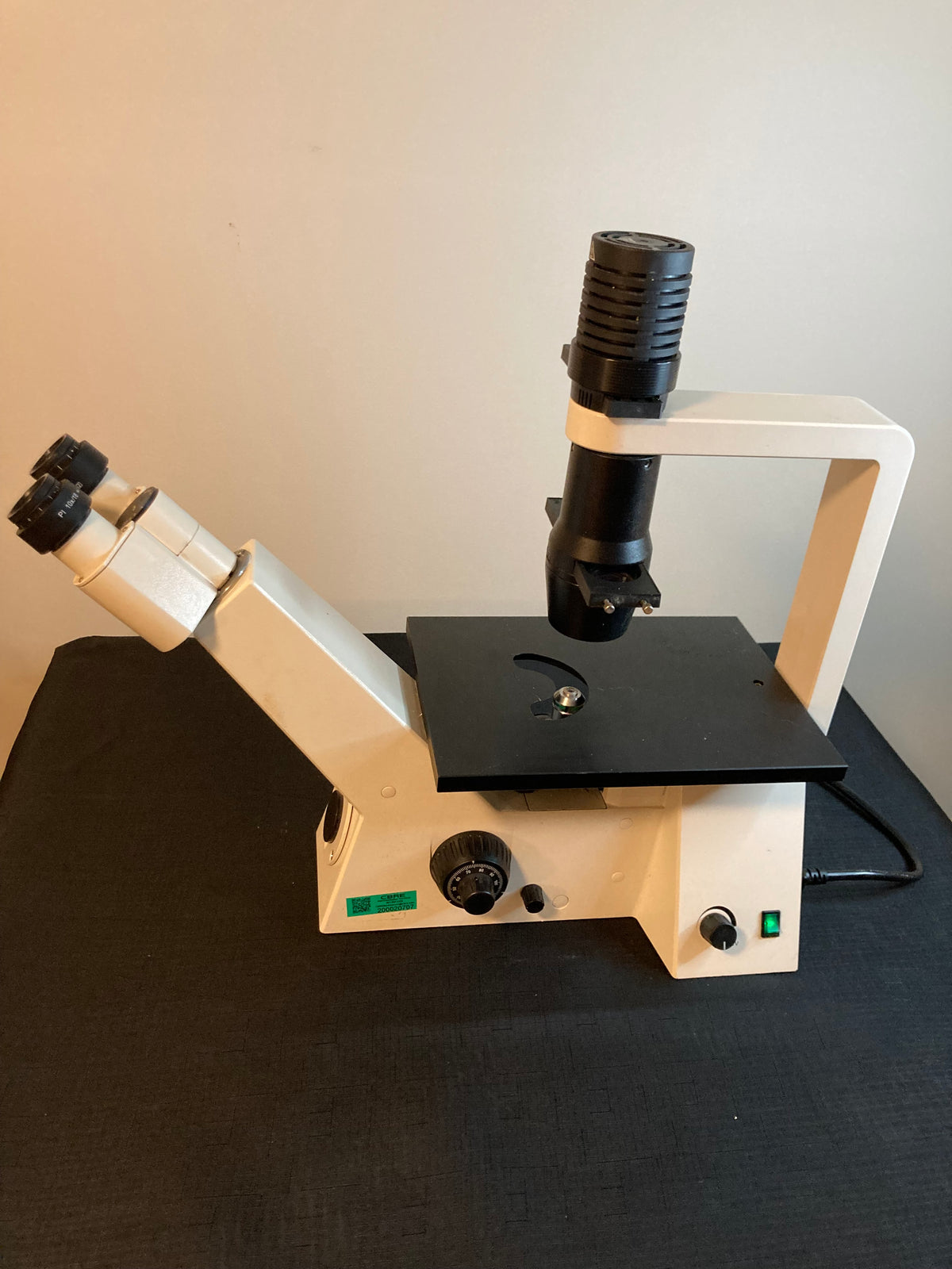Zeiss Axiovert 40C Inverted Phase Contrast Microscope