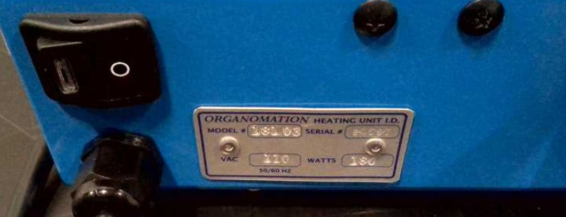 Organomation MICROVAP microplate evaporator
