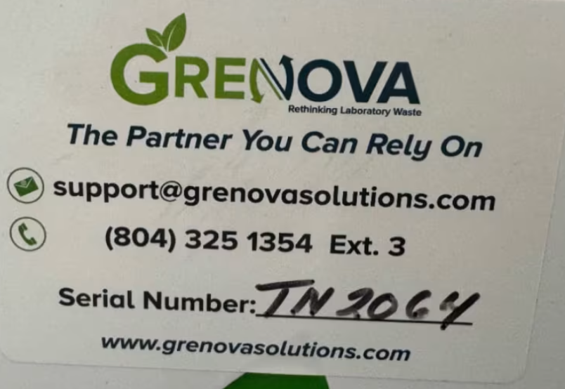 GRENOVA TIPNOVUS AUTOMATED PIPETTE TIP WASHER & DRYER